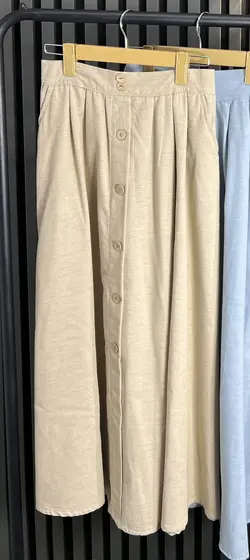 دامن جلو دکمه پیله دار کد a16