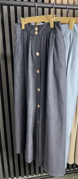 دامن جلو دکمه پیله دار کد a16