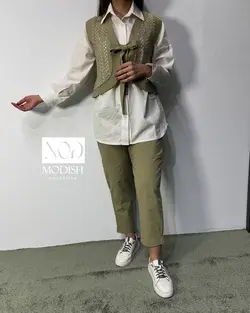 ست 3 تکه ژیله قلاب بافی کد a3