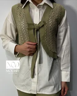 ست 3 تکه ژیله قلاب بافی کد a3