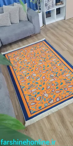قیمت و خرید فرشینه هنری کد R132 - فروشگاه فرشینه آنلاین