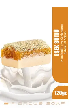 صابون موتو پلاس،  مرطوب کننده حرفه ای و موثر از فیبر کدو تنبل طبیعی، شیر الاغ، ۱۲۰ گرم