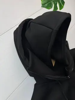 سویشرت نینجا زنانه مردانه با رازآلودگی دورس داخل کرکی، فری‌سایز ۳۶ تا ۴۴ کد ۶۶۴۵، پوششی چابک و مرموز برای ناپدید شدن در سایه‌های بازیگوش روزانه‌ات