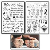 اسپری تتو موقت ۱۲۰ml و ۴۰۰ طرح جذاب | پک گـنگـــ تـتوتـاپــــ