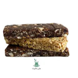 پروتیین بار(نات بار) خرمایی و عسلی خانگی