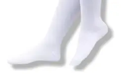 ست جوراب نخی سفید و ساق دست و جوراب وضو