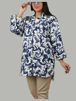 مانتو آستین پاکتی فلونزی