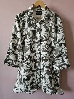 مانتو آستین پاکتی فلونزی