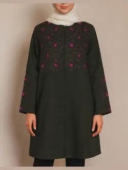 مانتو گلدوزی