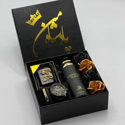 باکس لاکچری روز مرد/پک هدیه تولد مردانه/کد134علی بابا