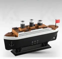 بخور سرد مدل کشتی تایتانیک | ترکیب هنر، آرامش و رایحه در یک دکور لوکس