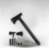 تبر چندکاره گرین لاین مدل Multi-Tool Axe – ابزار حرفه‌ای برای کمپینگ، شکار و بقا