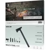 تبر چندکاره گرین لاین مدل Multi-Tool Axe – ابزار حرفه‌ای برای کمپینگ، شکار و بقا