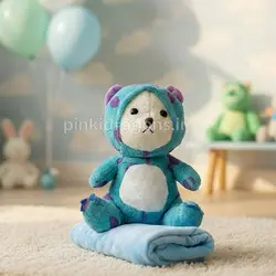 عروسک پتو بالشتی خرس سالیوان