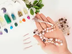 معرفی تسبیح عقیق شجر سفید اصل | نمادی از پاکی، تعادل، و آرام