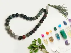 خرید تسبیح عقیق جاسپر | نماد تعادل، انرژی و ارتباط با زمین