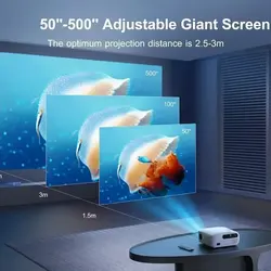 ویدئو پروژکتور برند WiMiUS K7 کیفیت تصویر 4K یک غول بتمام معنا