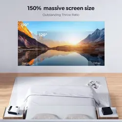 ویدیو پروژکتور برند YABER مدل Pro V8 با کیف حمل اورجینال امازون المان