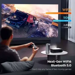 ویدیو پروژکتور برند YABER مدل Pro V8 با کیف حمل اورجینال امازون المان