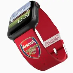 بند ساعت اپل واچ سلیکونی با لوگوی ارسنال اورجینال امازون المان