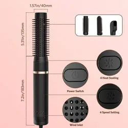 سشوار و حالت دهنده و فر کننده مو و 3 کاره اورجینال انازون المان