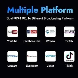 دستگاه رمزگذار تصویری وایفا برای پخش زنده.یوتیوب.فیسبوک و..اورجینال امازون المان