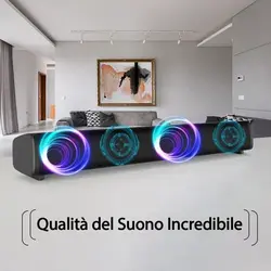 ساندبار شارژی.برقی بلوتوثی .رم خور برای TV کامپیوتر.گوشی اورجینال امازون المان