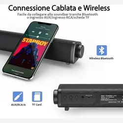 ساندبار شارژی.برقی بلوتوثی .رم خور برای TV کامپیوتر.گوشی اورجینال امازون المان