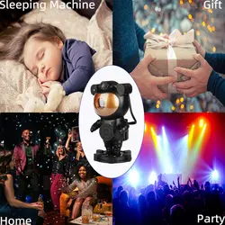 پروژکتور کهکشانی آدم‌فضایی — نورپردازی آسمان شب در خانه