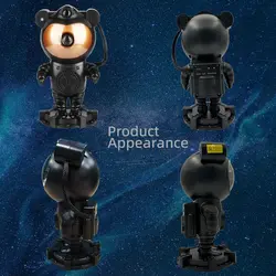 پروژکتور کهکشانی آدم‌فضایی — نورپردازی آسمان شب در خانه