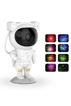 پروژکتور کهکشانی فضانورد ایستاده با ریموت کنترل