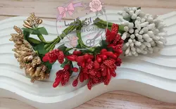 گل مصنوعی مدل پرچم شکری دسته ۱۲ عددی