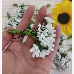گل مصنوعی مدل پرچم شکری دسته ۱۲ عددی