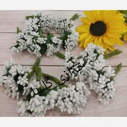 گل مصنوعی مدل پرچم شکری دسته ۱۲ عددی