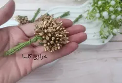گل مصنوعی مدل پرچم شکری دسته ۱۲ عددی
