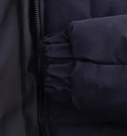 کاپشن اسپرت مموری مردانه بادی سرمه ای - کد 49255