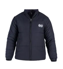 کاپشن اسپرت مموری مردانه بادی سرمه ای - کد 49255