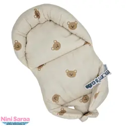 قنداق سوئیسی دوطرفه نوزاد از برند مامزکیوتی طرح تدی ( بیبی بیر) - خرید مستقیم از تولیدی