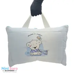 مسافرتی نوزاد مامز کیوتی (momscutie) مدل 3 تکه طرح کوالا رنگ آبی- نماینده رسمی مامزکیوتی