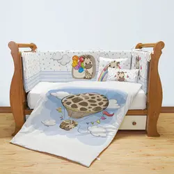 حراج ویژه سرویس روتختی نوزاد برند مامز کیوتی(momscutie) مدل اسب تک شاخ - تعداد محدود