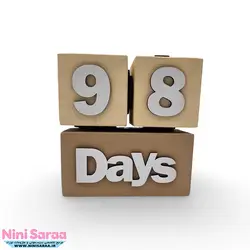 گاهشمار و تقویم چوبی نوزاد طرح تدی مناسب اکسسوری اتاق نوزاد با بهترین کیفیت چوب راش و رنگ اکریلیک