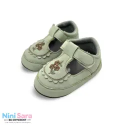 پاپوش نوزادی دخترانه رنگ سبز