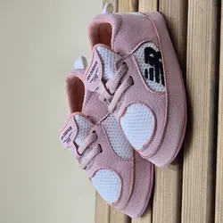 پاپوش نوزادی مدل نیوبالانس صورتی