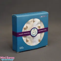 خشک کن پا نوزاد برند مامز کیوتی(momscutie) بسته 4 عددی طرح تدی- خرید مستقیم از تولید کننده