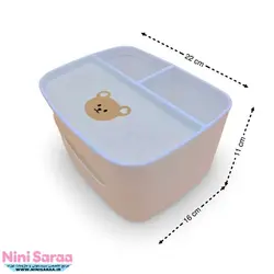 سرویس لوستر،آباژور،ساعت و جای دستمال نوزاد برند مامز کیوتی(momscutie) مدل 4 تکه طرح تدی رنگ کرم قهوه ای - خرید مستقیم از تولید کننده