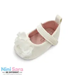 پاپوش نوزادی دخترانه مخمل مجلسی