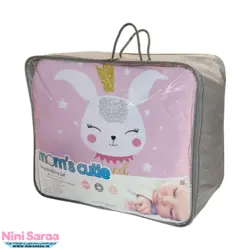 ست خواب نوزاد برند مامز کیوتی (momscutie) مدل 4 تکه طرح خرگوش پرنسس- نماینده رسمی مامزکیوتی