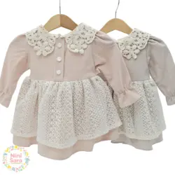 پیراهن دخترانه کد 33 - 3 ماه تا 24 ماه