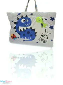 مسافرتی نوزاد مخمل مدل دایناسور | قیمت ویژه
