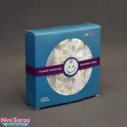 خشک کن پا نوزاد برند مامز کیوتی(momscutie) بسته 4 عددی طرح گاردن- خرید مستقیم از تولید کننده